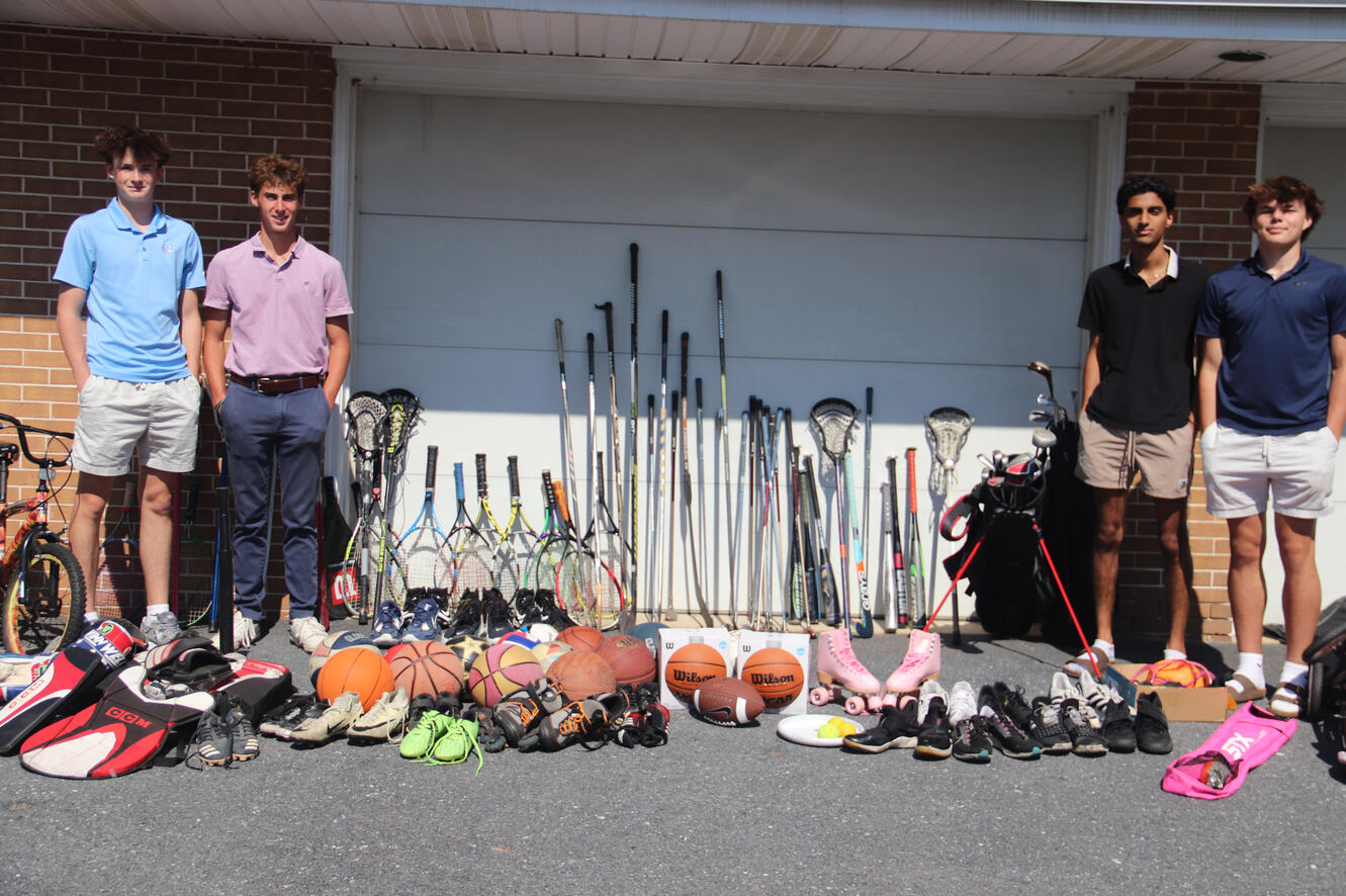 SGFP's Sports Equipment Drive